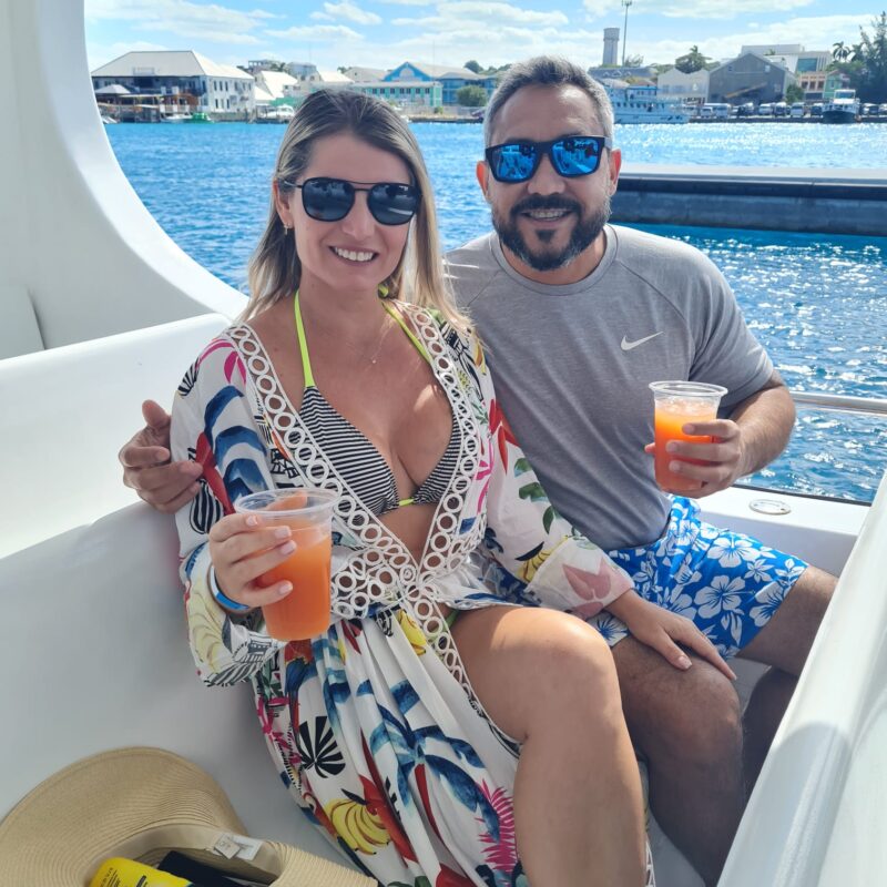 Cold Soft Drinks and Rum Cocktails